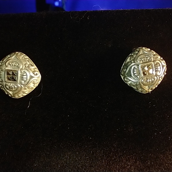 Vintage earrings square - Picture 6 of 7